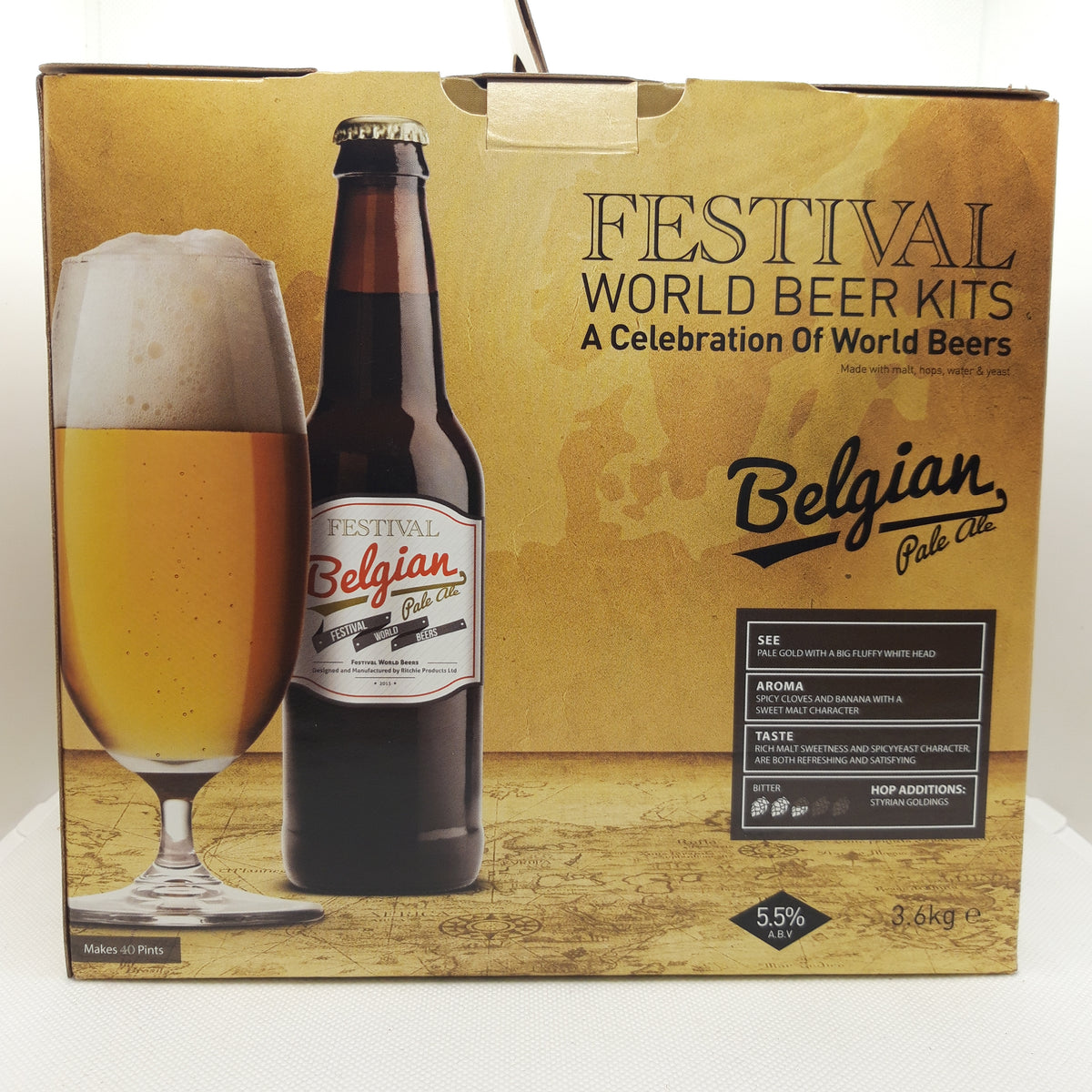 Festival World Belgian Pale Ale Inn House Brewery