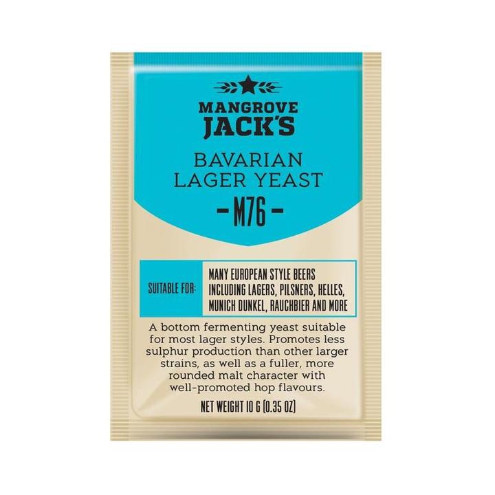 Mangrove Jack's M76 Bavarian Lager Yeast Inn House Brewery
