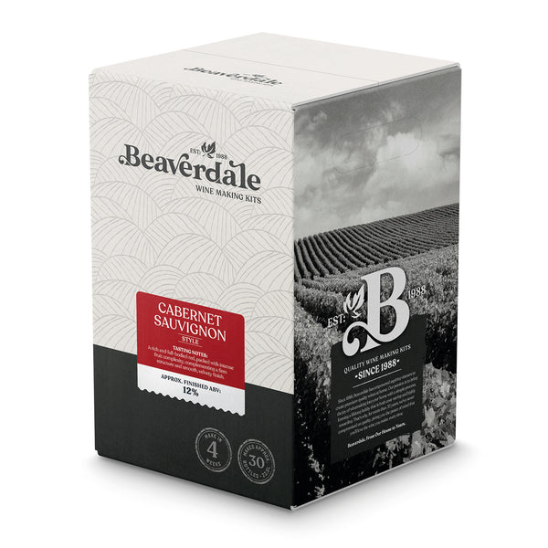 Beaverdale 30 Bottle Cabernet Sauvignon - Red Wine Kit
