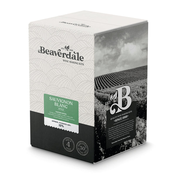 Beaverdale 30 Bottle Sauvignon Blanc - White Wine Kit