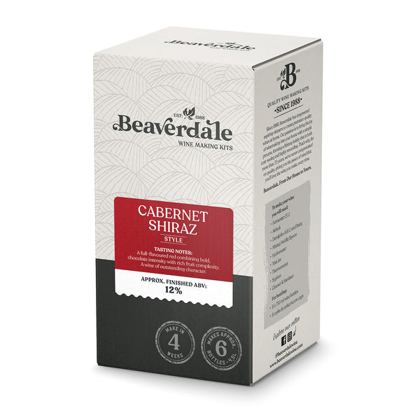 Beaverdale 6 Bottle Cabernet/Shiraz - Red Wine Kit