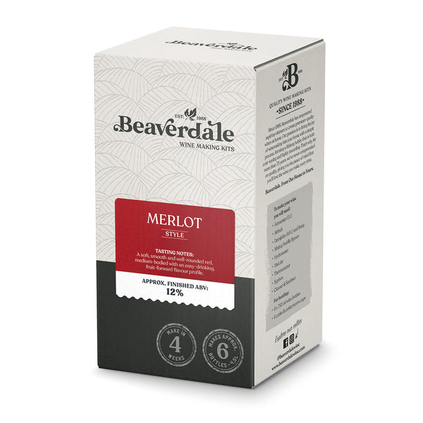 Beaverdale 6 Bottle Merlot - Red Wine Kit