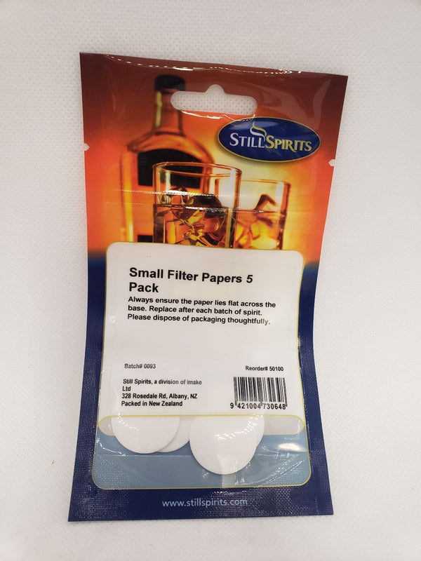 Still Spirits Small Filter Papers (5PK)