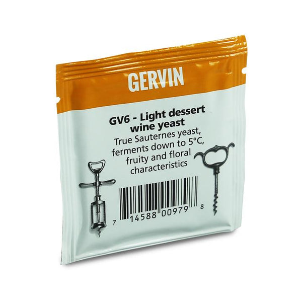 Muntons Gervin - GV6 - Light Dessert Wine Yeast