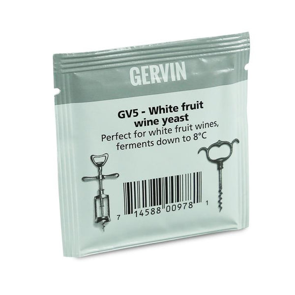 Muntons Gervin GV5 - White Fruit Wine Yeast