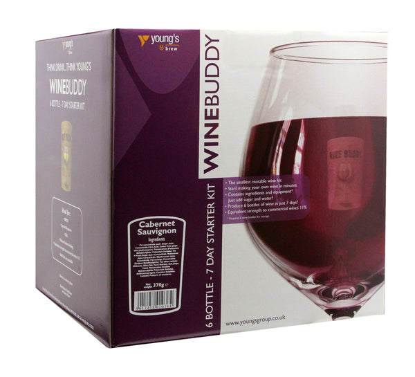 WineBuddy Starter Kit 6 Bottle Starter Kit - Cabernet Sauvignon