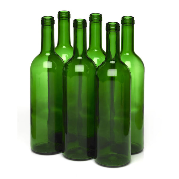 Green Glass Wine Bottles 750ml